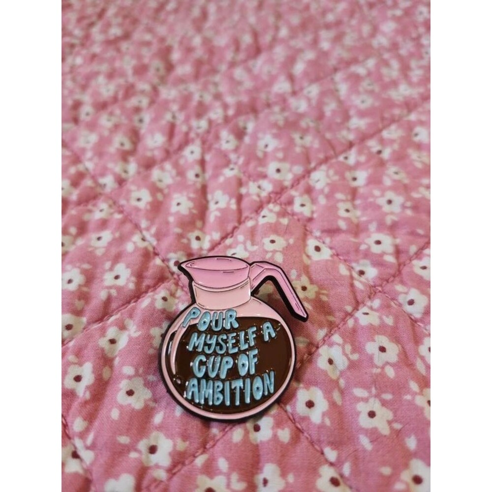 Cute enamel metal pin brooch